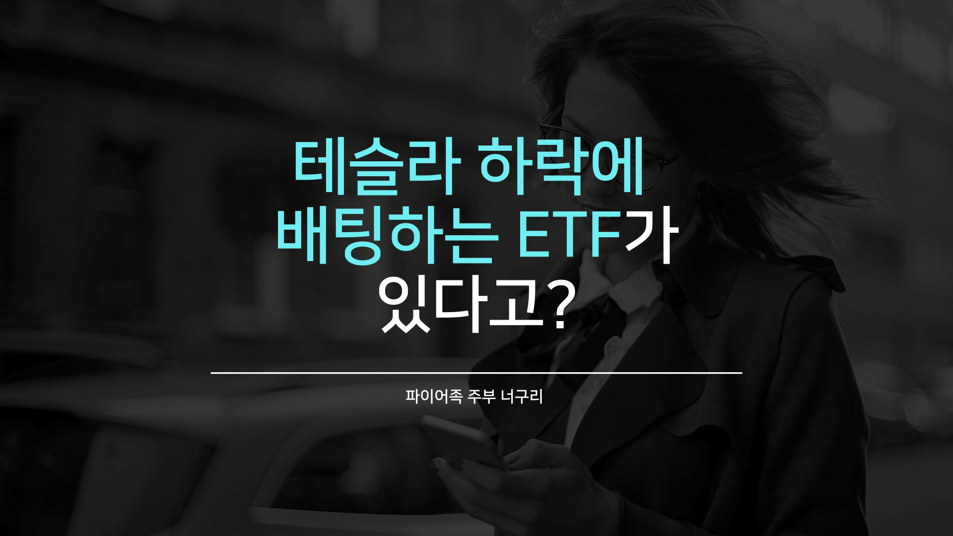 테슬라 하락에 배팅하는 ETF가 있다고?