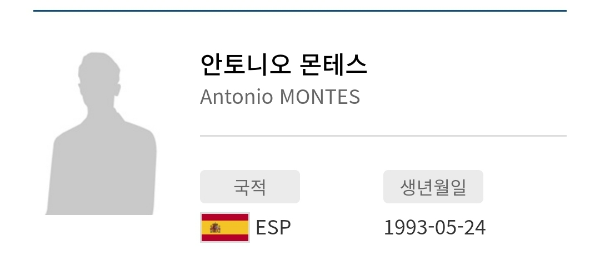 안토니오 몬테스 당구선수 프로필 나이
