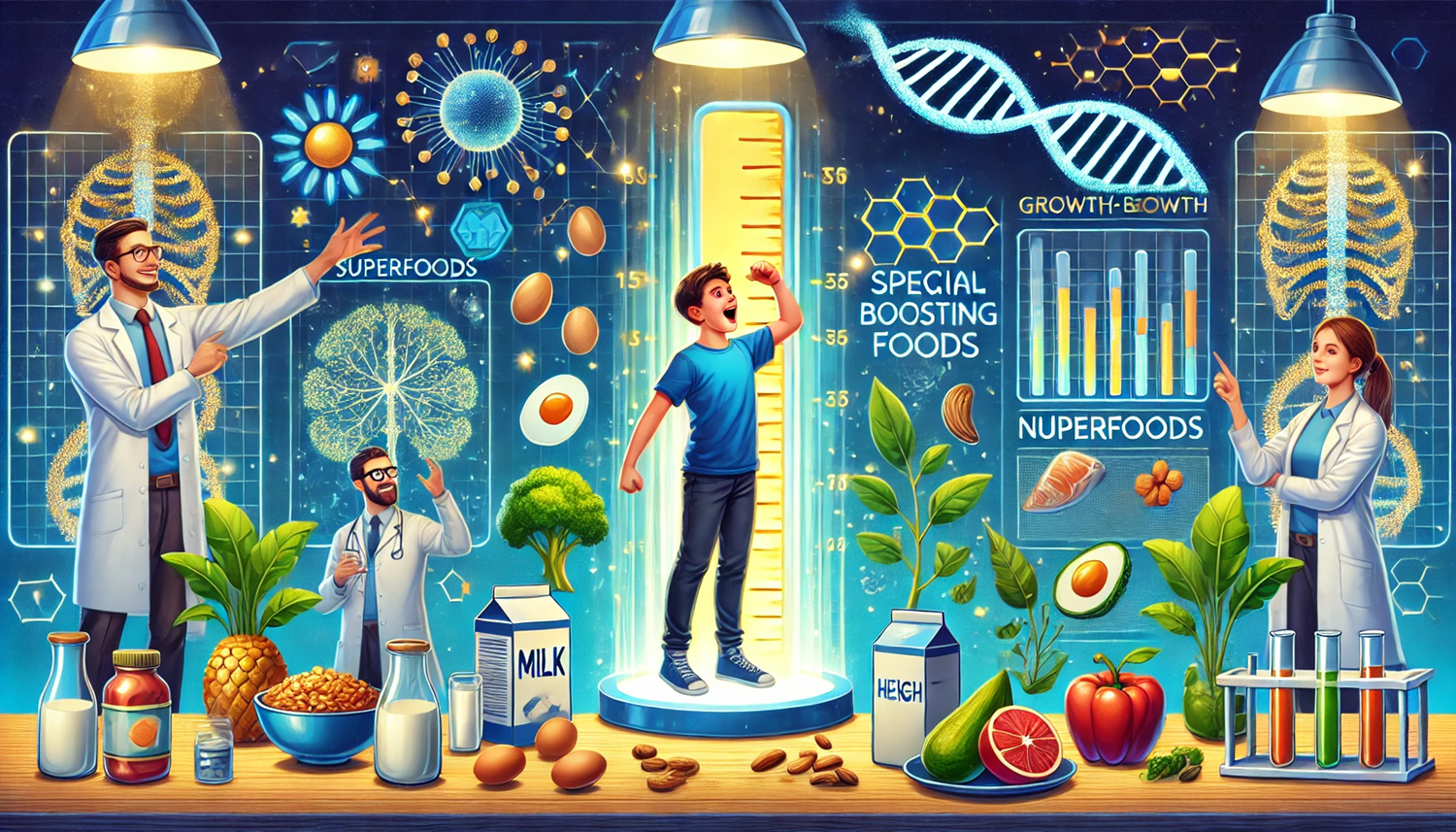 이것만 먹으면 키가 큰다고? 성장기 영양 실험기