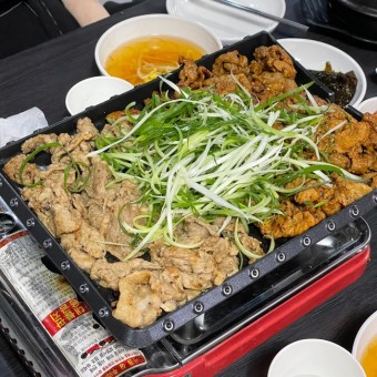 연탄불고기 오리양념불고기