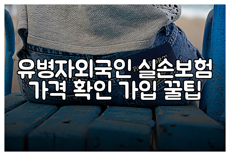 유병자외국인 실손보험 가격 확인 가입 꿀팁