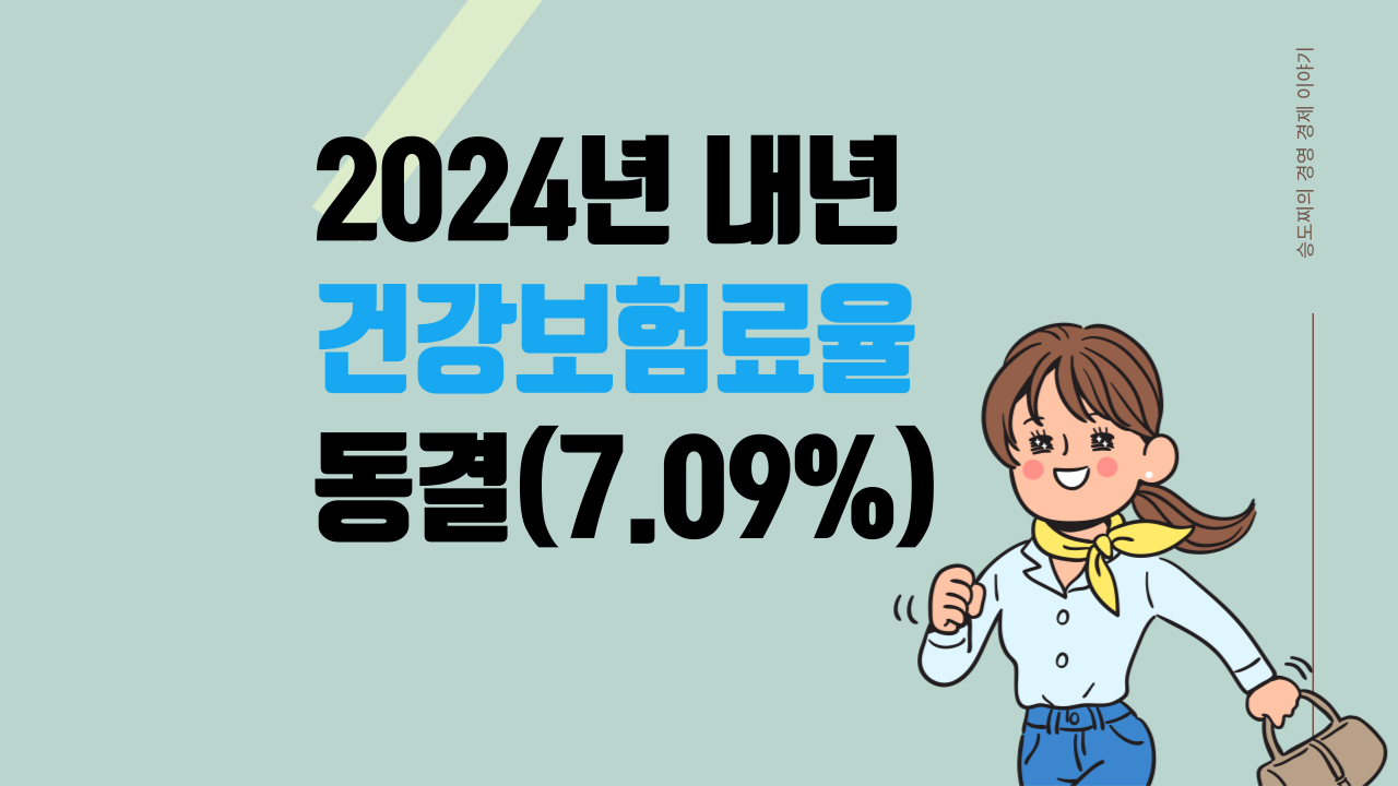 2024년 건강보험료율