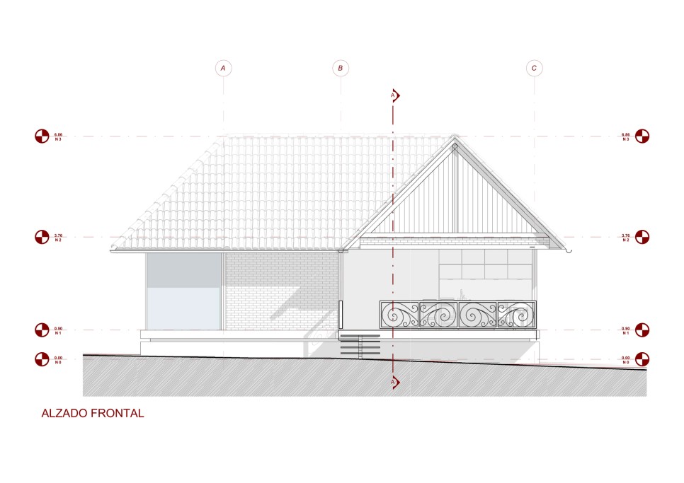구조의 홀리데이 홈, Casa PR21008 by Engawa Archlab 포치 겸 거실? 이런 집 처음이야! 독특한 7