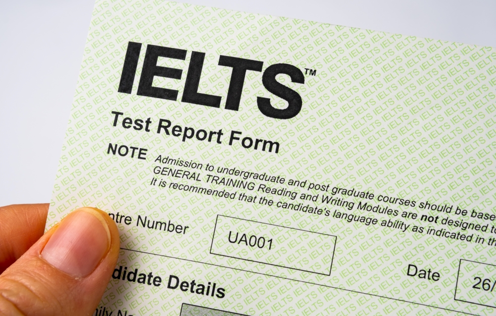 IELTS test