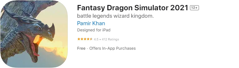 Fantasy Dragon Simulator 2021