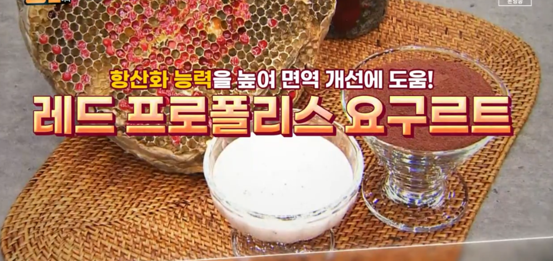  레드프로폴리스효능 면역력 개선 항산화 능력 높여 면역 개선에 도움되는 레드프로폴리스 요구르트 만드는법 레드프로폴리스 섭취시주의사항 부작용 나