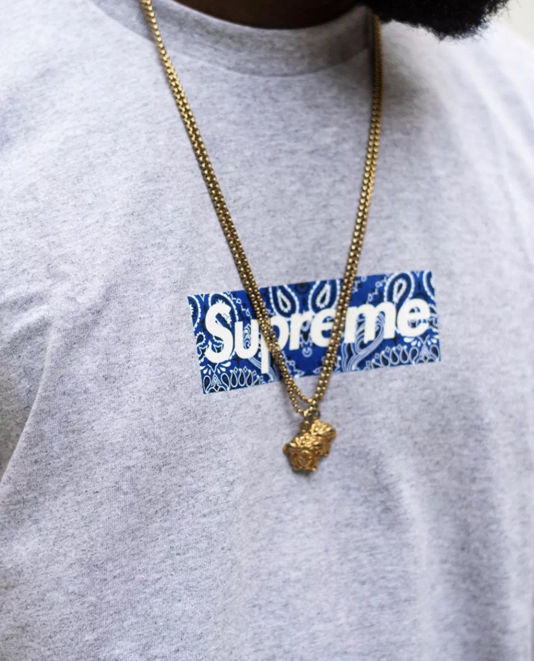  [SUPREME] 슈프림 반다나 박스 로고 반팔 티셔츠 (8 COLOR)