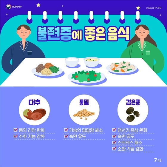 불면증 자가진단 테스트 원인 증상 치료 좋은 음식