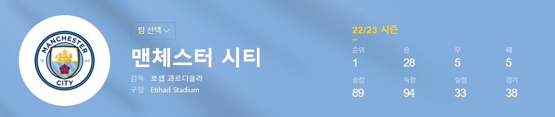 맨시티 내한 예매 14