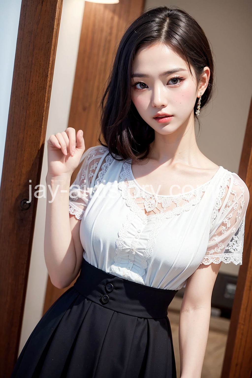  [AI lookbook] 오피스 비서 패션 여자친구 / Secretary Office Fashion Girlfriend / 秘書 オフィス ファッション ガールフレンド