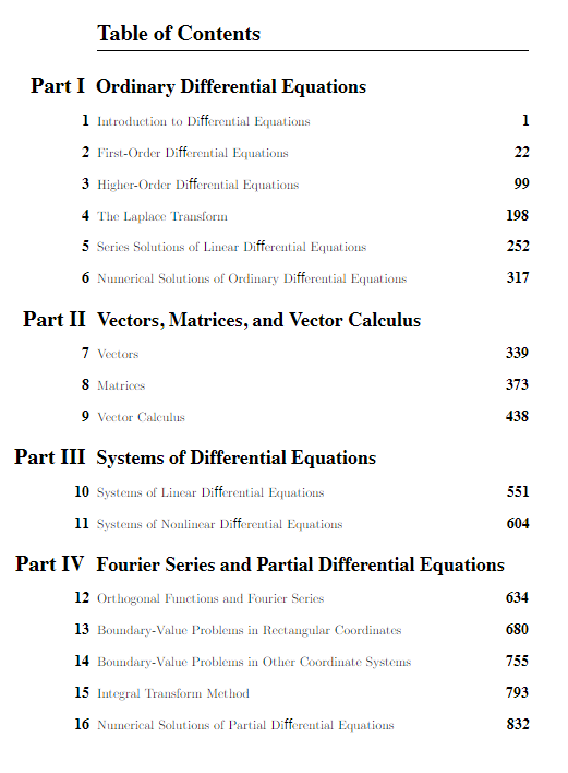 공학수학 6판 솔루션 Dennis G. Zill, Warren S. Wright - Advanced Engineering Mathematics  솔루션 파일 공유