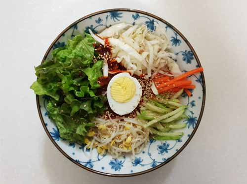  쫄깃쫄깃한 '쫄면 만들기' ( Jjolmyeon, Spicy Cold Chewy Noodles )