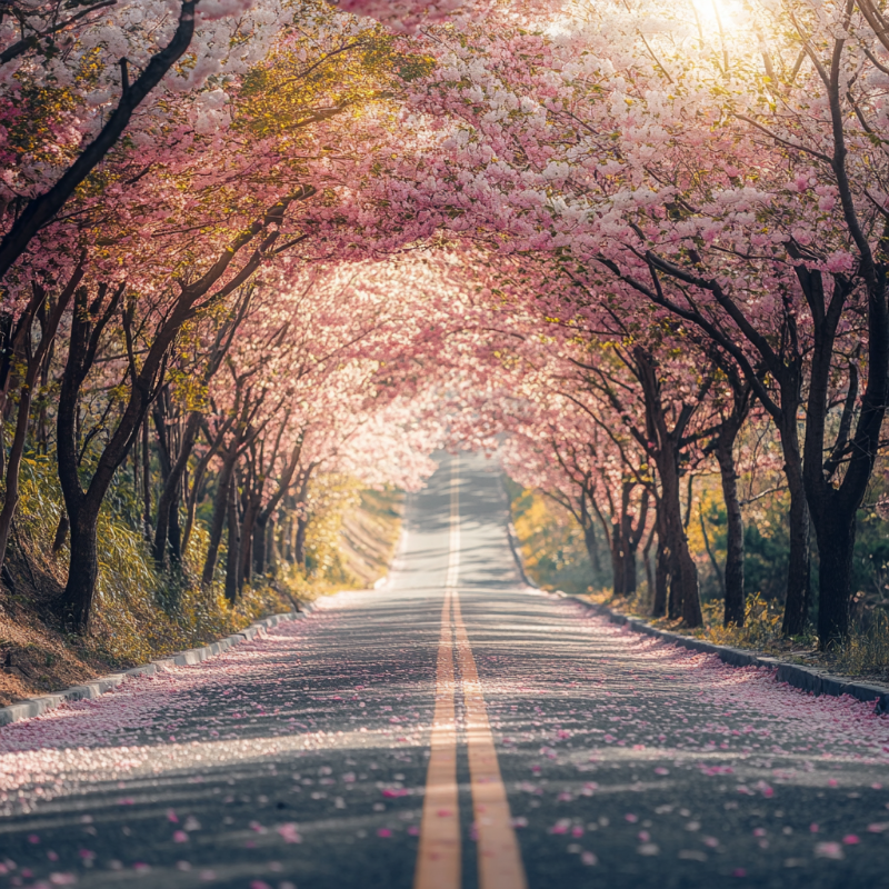 벚꽃 드라이브 코스