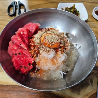 수박 냉면