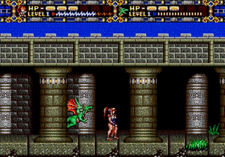  메가드라이브, 아리시아 드라군(Alisia Dragoon) 콘솔게임 바로플레이