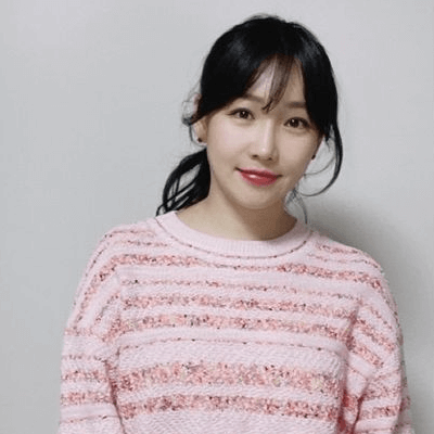  이유리 니트 스웨터 (인스타그램) 오즈세컨 컬러 블록 니트 스웨터