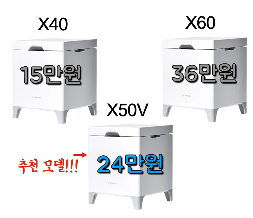 케어팟-가습기-모델별로-가격차이-모델명-분석