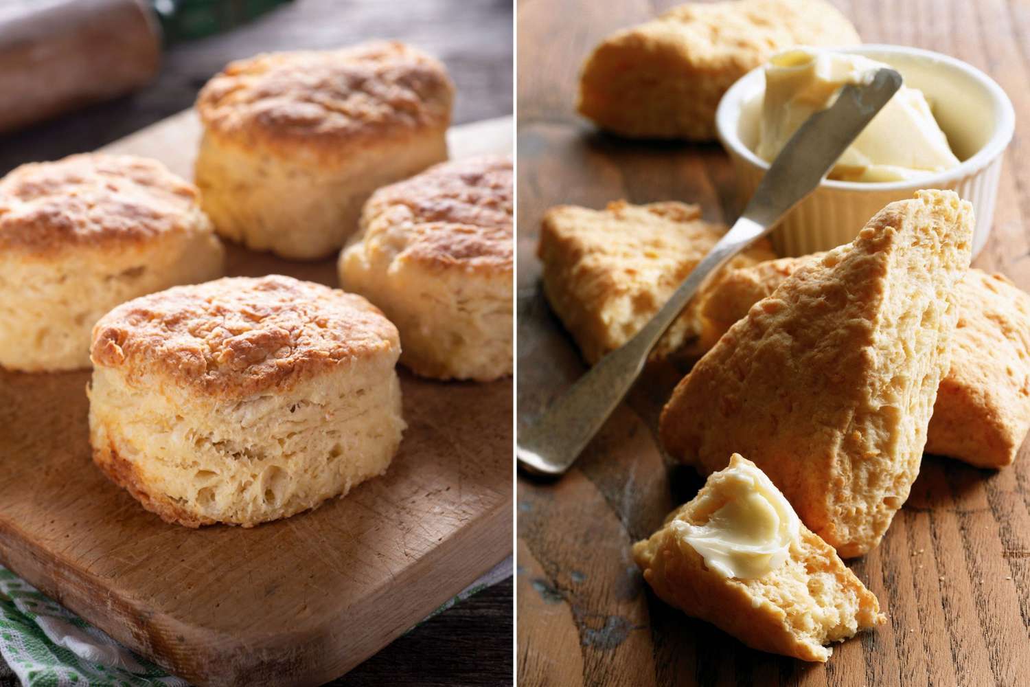 scone and biscuit