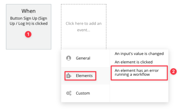 로그인 오류시 오류메시지 연결