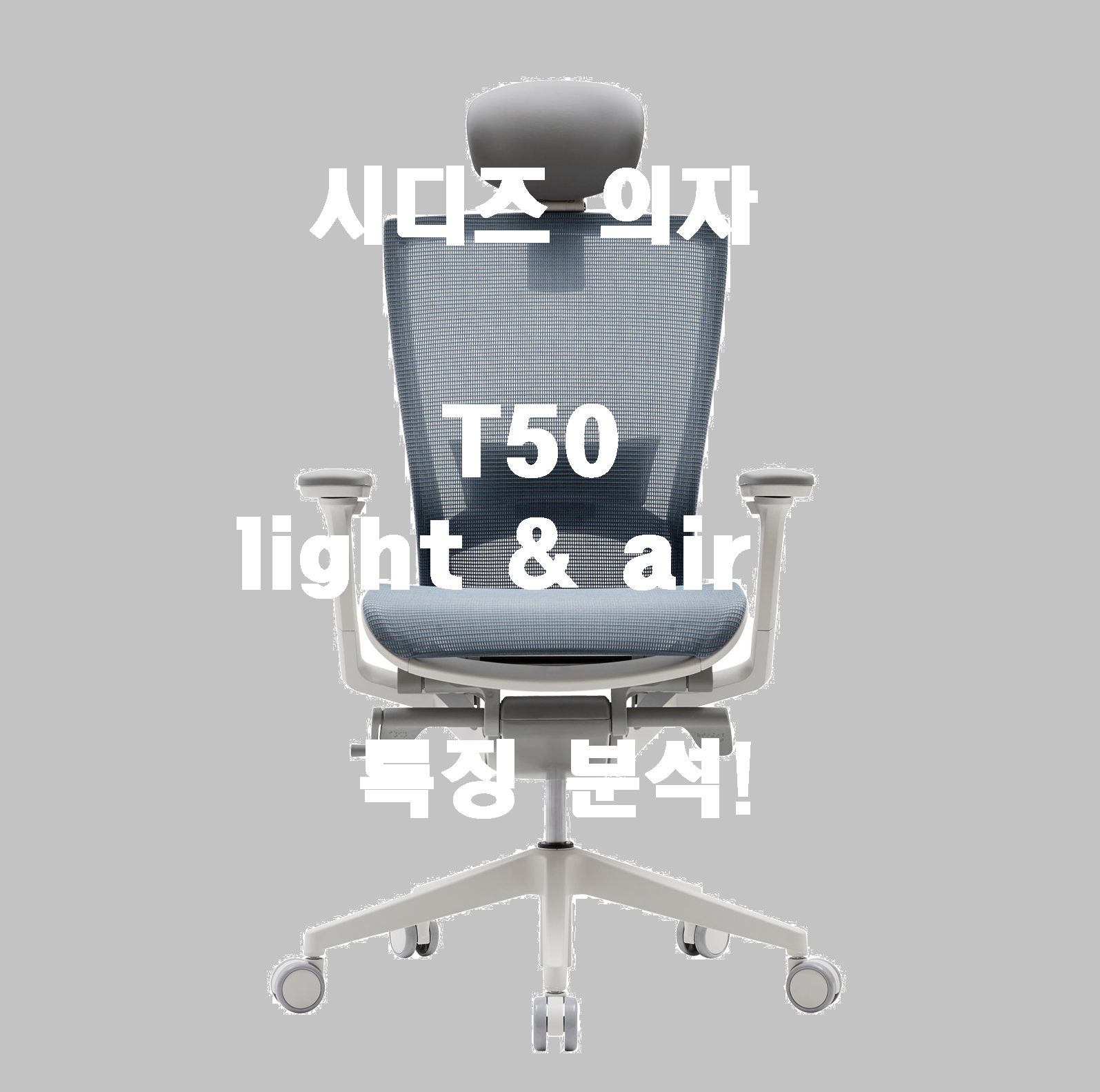  시디즈 t50 light, 시디즈 t50 air 의자 가격 및 특징 분석!