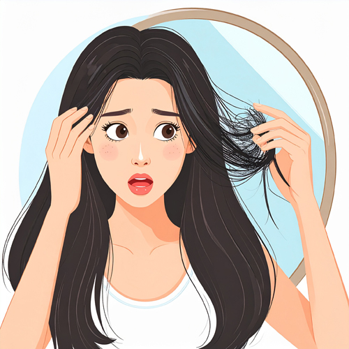 머리카락이 많이 빠지고 두피가 가려운 증상이 있다면