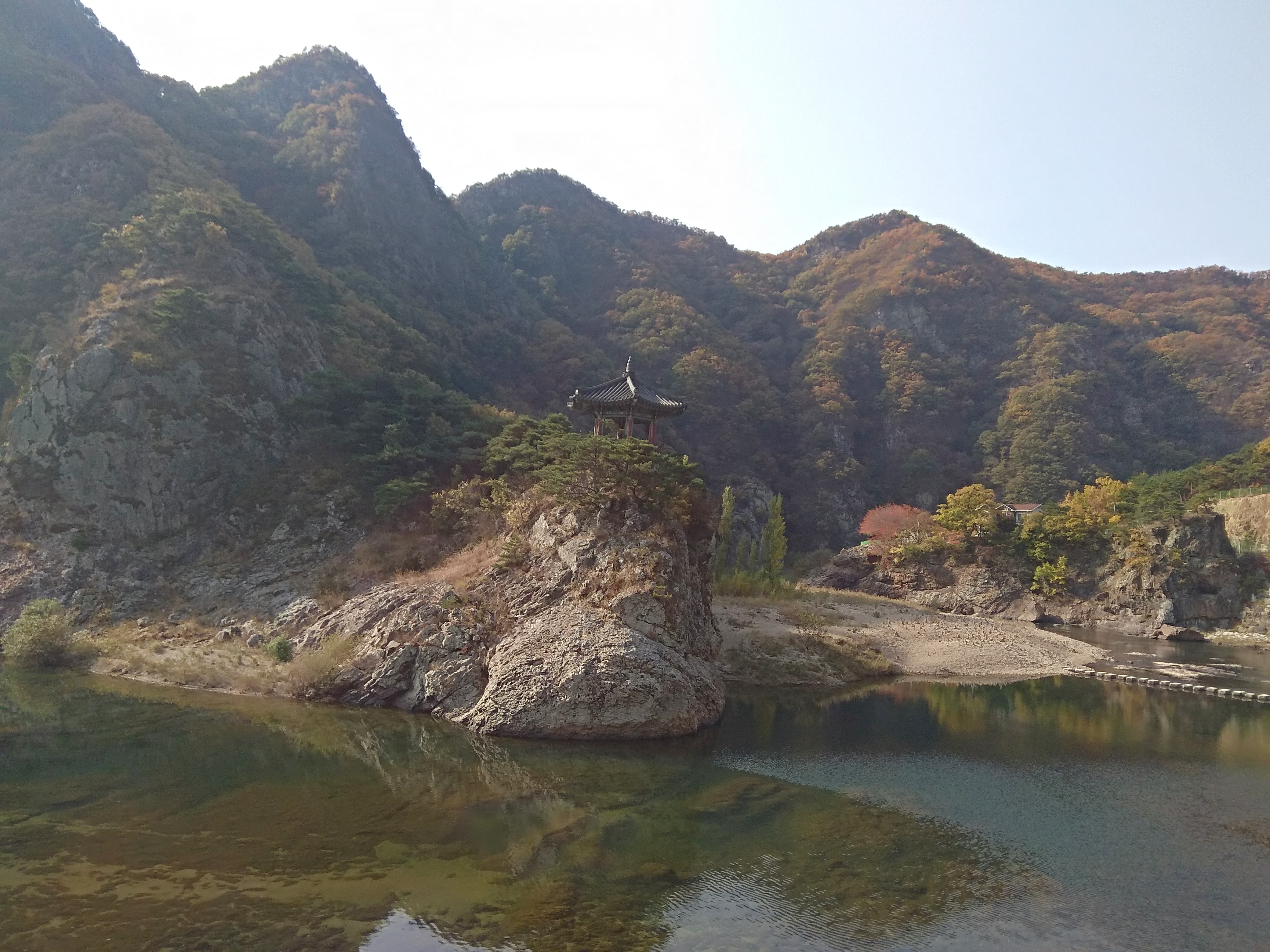  충북 영동 월류봉둘레길 여행 (忠清北道永同的月流峰之旅)