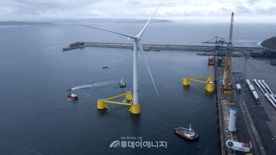 오션윈즈의 윈드플로트 아틀란틱 해상풍력단지