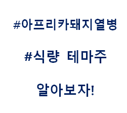  아프리카돼지열병 식량 테마주 관련주  대장주 수혜주