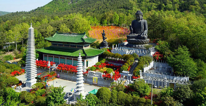 전남 강진 남미륵사 전경