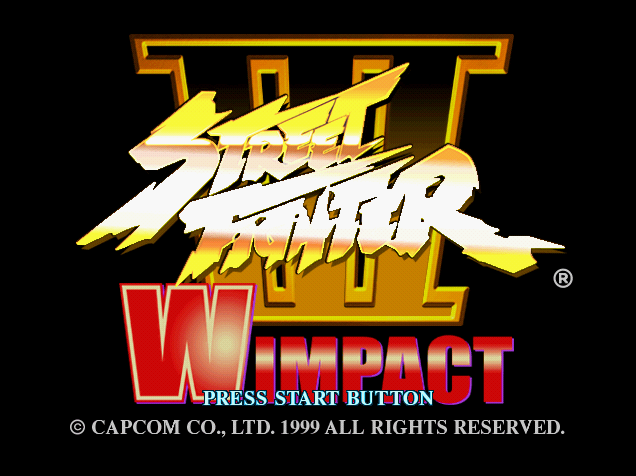  Street Fighter III W Impact.GDI Japan 파일 - 드림캐스트 / Dreamcast