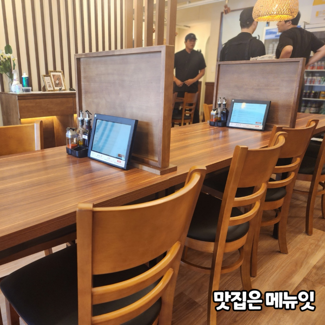  그집짬뽕0927 연산본점 중식당 메뉴판 메뉴잇 설치 사례