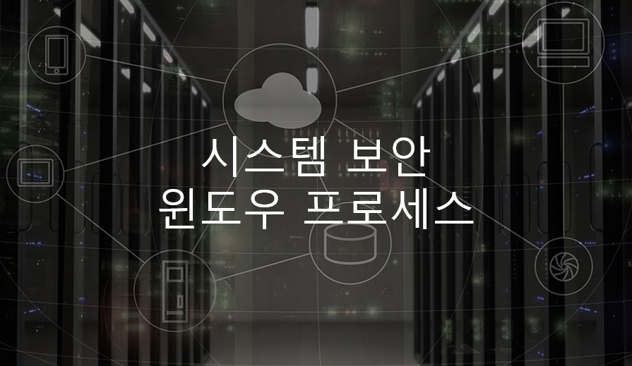  시스템 보안 - 윈도우 프로세스 설명
