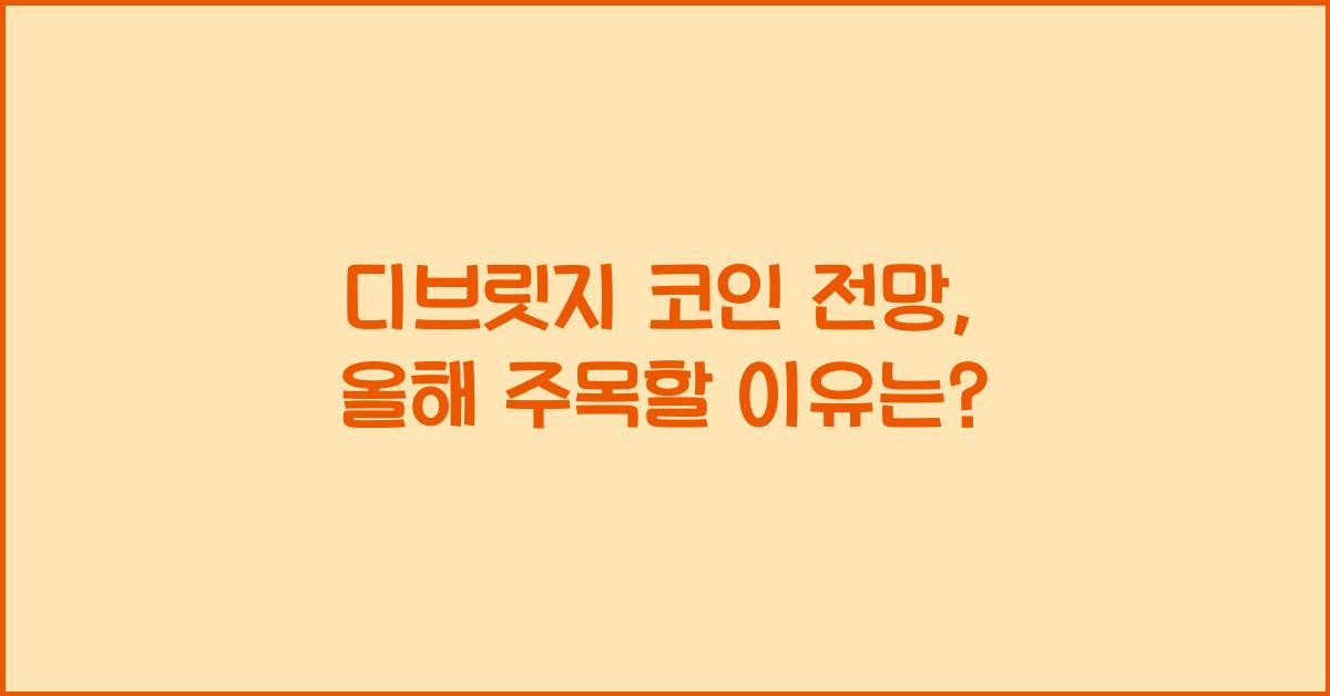디브리지 이미지