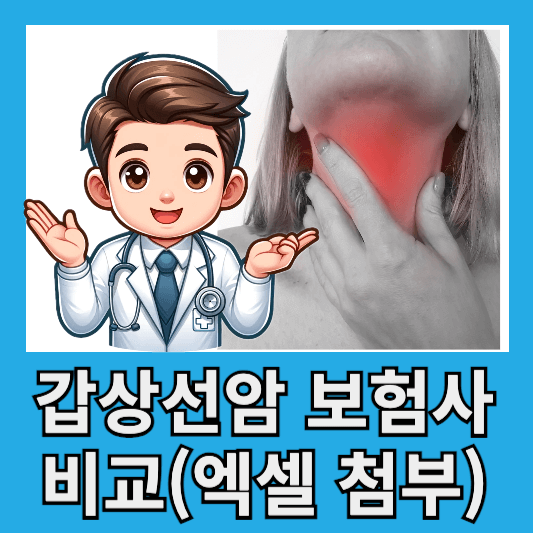 갑상선암 보험 비교 삼성화재, 현대해상, 교보생명 혜택 총정리