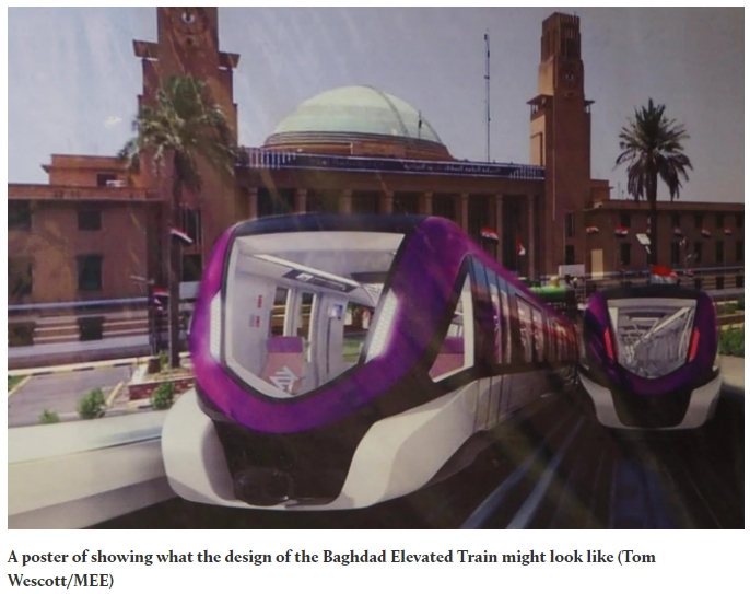  알스톰-현대건설 컨소시엄, 25억 달러 규모 이라크 경전철 수주 눈 앞 Iraq: Proposed light rail could revolutionise travel across congested capital