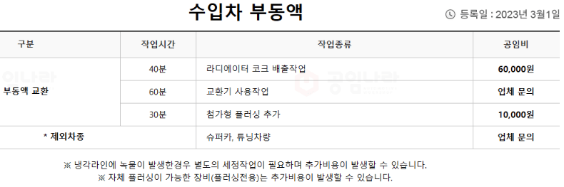 공임나라 예약