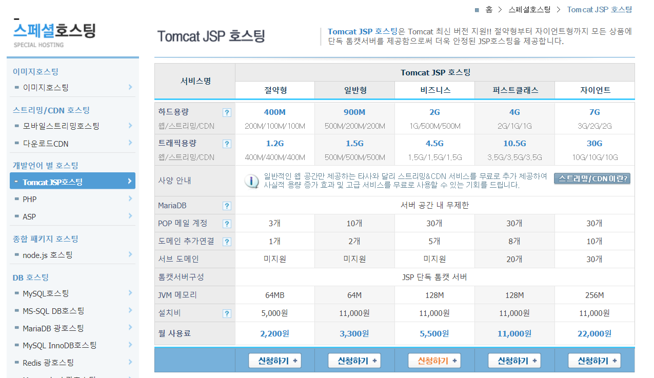 [호스팅]톰캣 jsp 호스팅 하는 법(1)