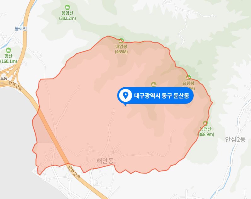  대구 동구 둔산동 산불 사고 (2022년 2월 10일 사고)