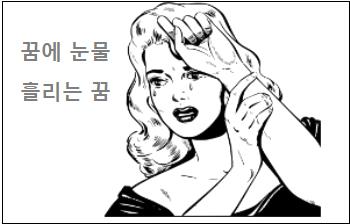 눈물 흘리는 꿈, 눈물 흘리는 꿈 해몽 1