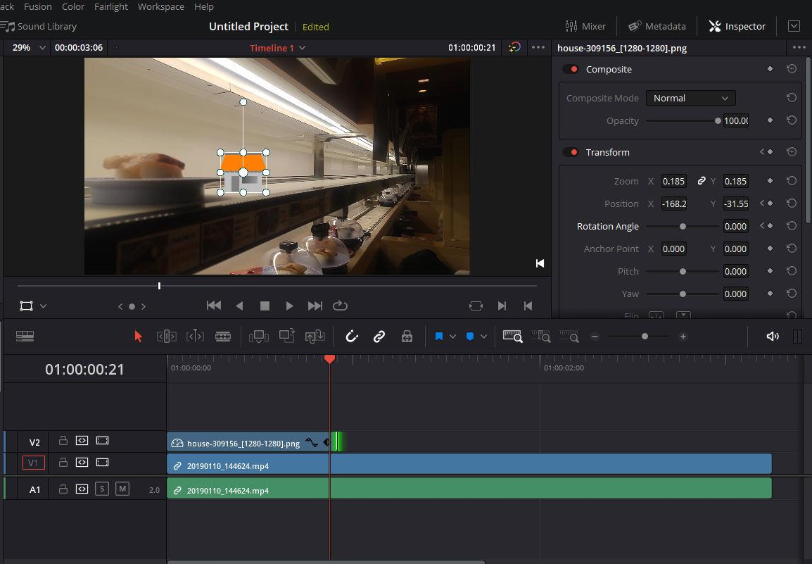 움직임이 끝나는 시점으로 이동