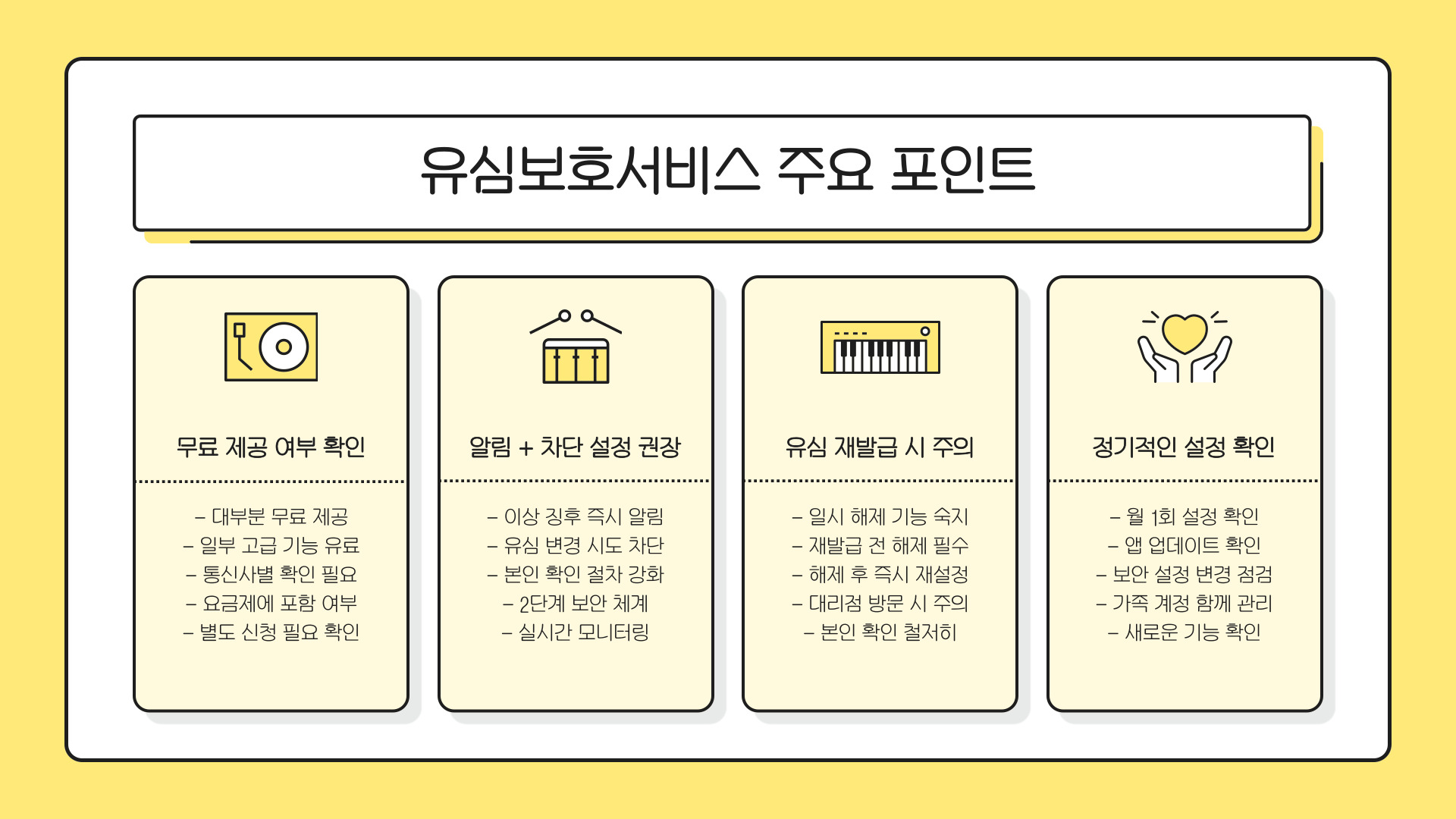 유심보호서비스 가입