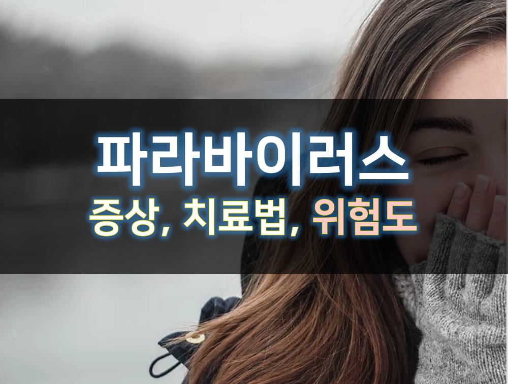  파라바이러스 증상 예방 빠르게 정리