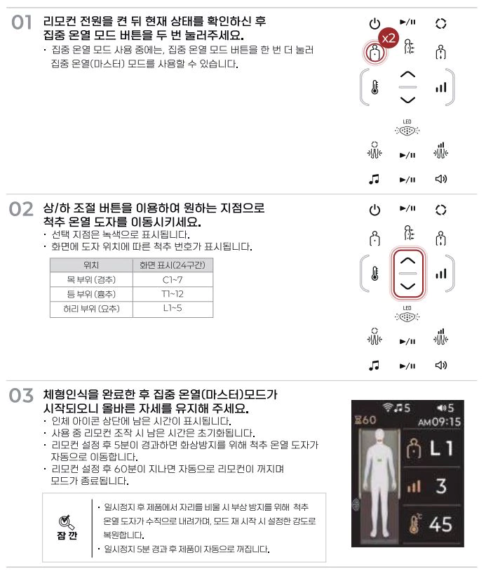 세라젬 사용법