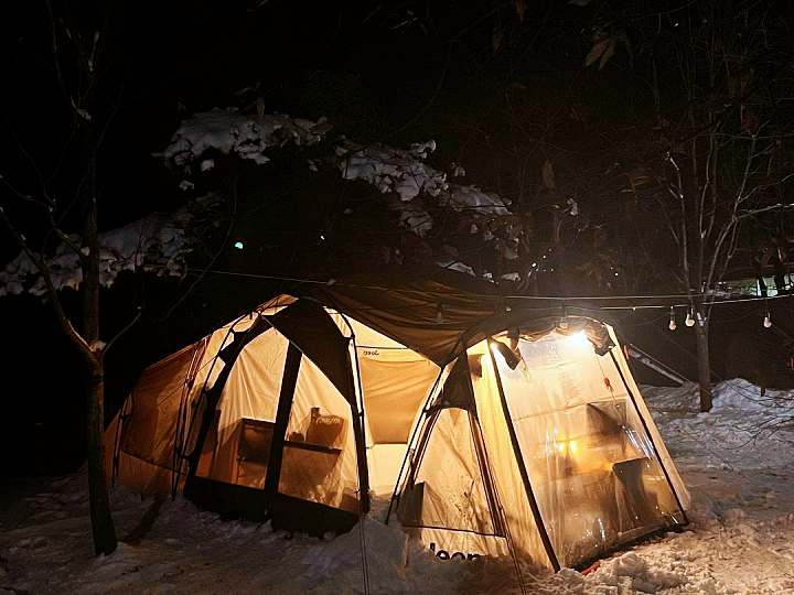 생방송오늘저녁 겨울 장박 캠핑 백종원 시장 투어까지 예산 가야산 캠핑장 추천