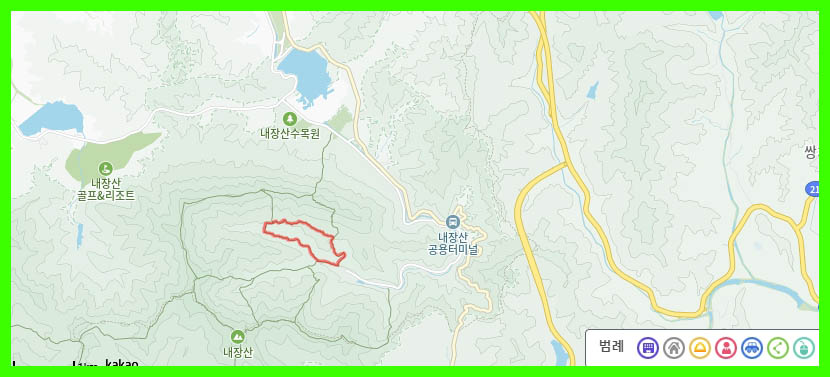 내장산 국립공원 교통편과 주차정보