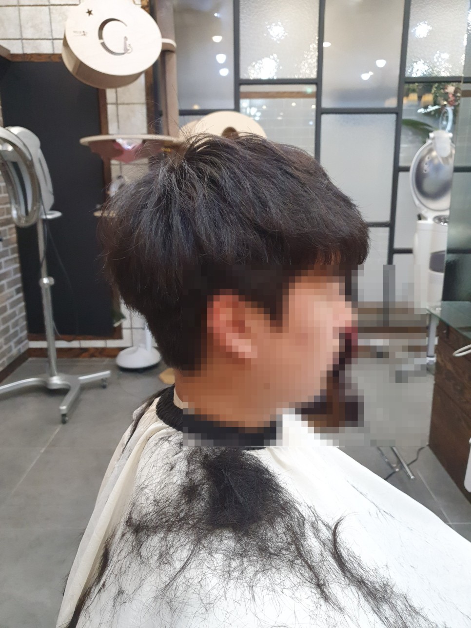 여자 숏컷 베이비펌 내추럴하고 오래가요~ 남자 투블럭 베이비펌& 5