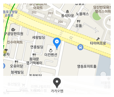  [javascript] 카카오지도 api 지도에 마커 표시하기