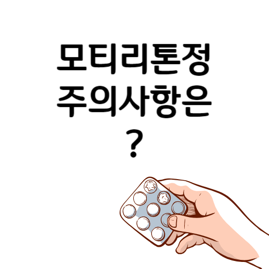 모티리톤정 주의사항