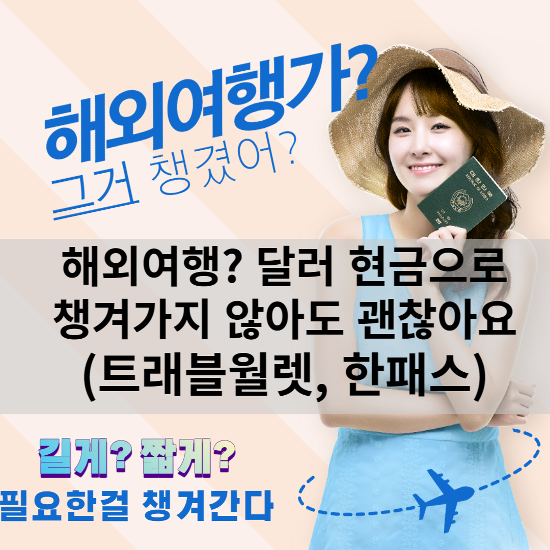  단기 여행객과 장기체류자 각각에게 적합한 해외송금 수단은?