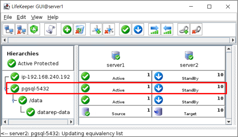  Lifekeeper for Linux postgresql DB 이중화 구성하기2